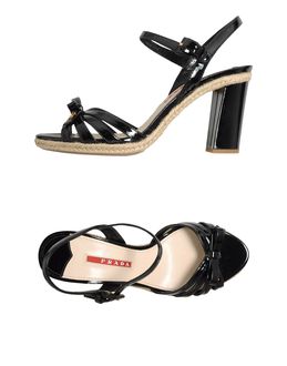 PRADA SPORT - CALZATURE - Sandali con tacco