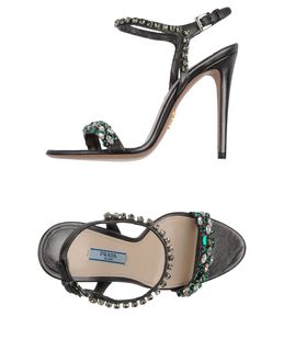 PRADA - CALZATURE - Sandali con tacco