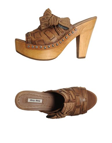 ZOOM MIU MIU - Platform sandals