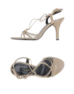 DOLCE & GABBANA - CALZATURE - Sandali con tacco