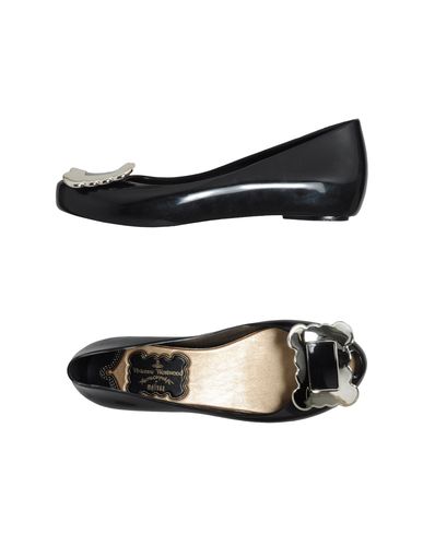 ZOOM VIVIENNE WESTWOOD ANGLOMANIA + MELISSA - Peep-toe ballet flats