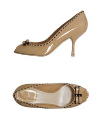 CHRISTIAN DIOR - Courts with open toe