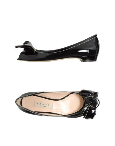 ZOOM FESTAMILANO - Peep-toe ballet flats