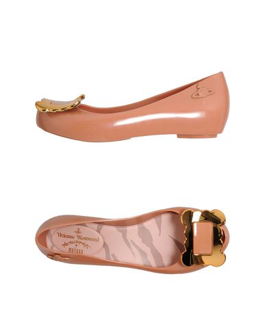 ZOOM VIVIENNE WESTWOOD ANGLOMANIA + MELISSA - Peep-toe ballet flats