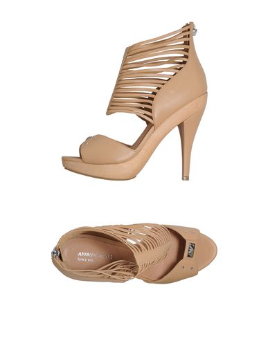 ZOOM ARMANI JEANS - Platform sandals