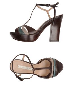 PURA LÓPEZ - CALZATURE - Sandali con plateau