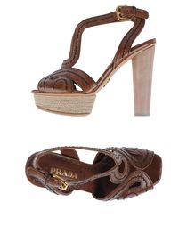 PRADA - Sandali con plateau