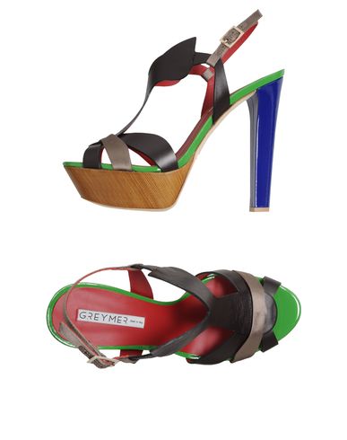 ZOOM GREY MER - Platform sandals