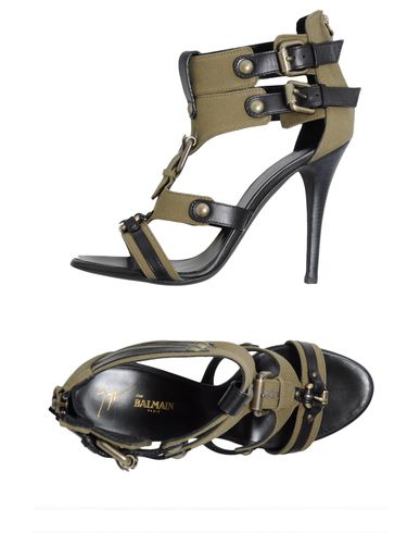 ZOOM GIUSEPPE ZANOTTI DESIGN pour BALMAIN - Sandali con tacco