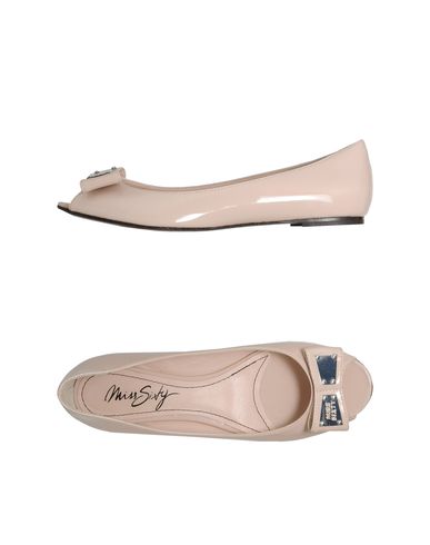 ZOOM MISS SIXTY - Peep-toe ballet flats