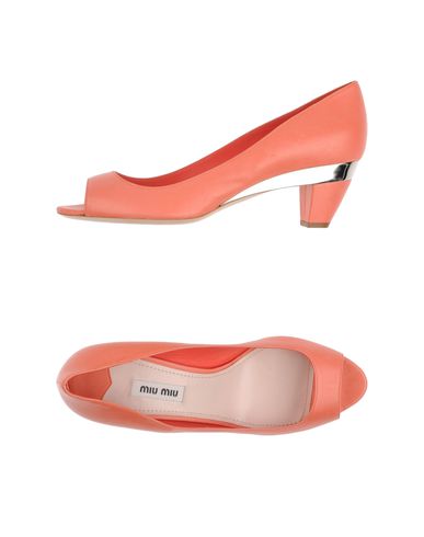 ZOOM MIU MIU - Pumps with open toe