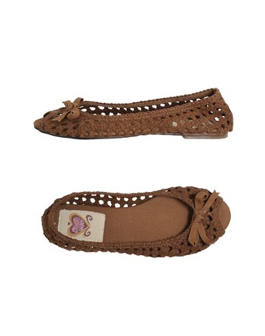 ZOOM COOLWAY - Peep-toe ballet flats