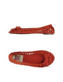 COOLWAY - Peep-toe ballet flats