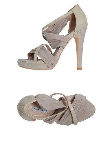 ZOOM TOSCA BLU - Platform sandals