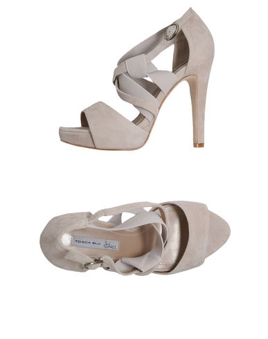 ZOOM TOSCA BLU - Platform sandals