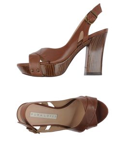 PURA LÓPEZ - CALZATURE - Sandali con plateau