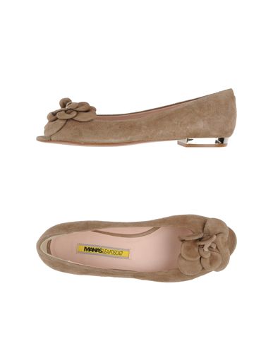ZOOM MANAS LEA FOSCATI - Peep-toe ballet flats