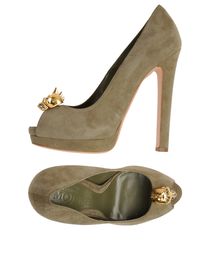 ALEXANDER MCQUEEN - Pumps with open toe