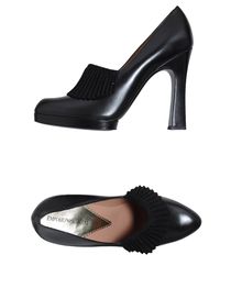 EMPORIO ARMANI - Closed-toe slip-ons