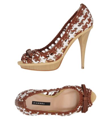 ZOOM D'AMBRA - Pumps with open toe