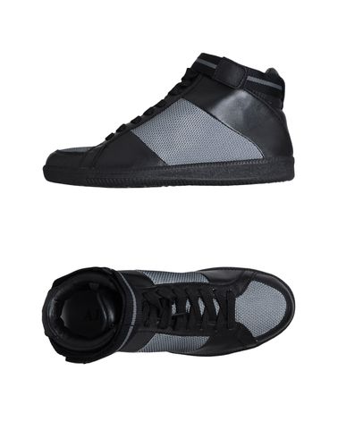 ZOOM ARMANI JEANS - High-top sneaker