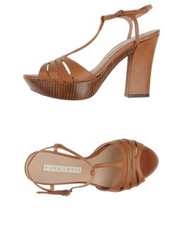 PURA LÓPEZ - CALZATURE - Sandali con plateau