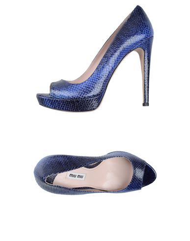 ZOOM MIU MIU - Pumps with open toe