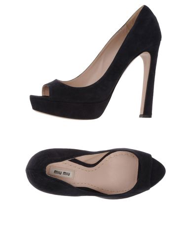 ZOOM MIU MIU - Pumps with open toe
