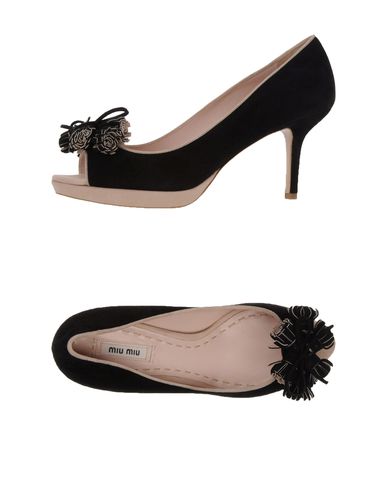 ZOOM MIU MIU - Pumps with open toe
