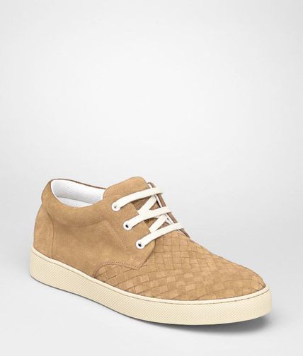 BOTTEGA VENETA - Intrecciato Suede Sneaker