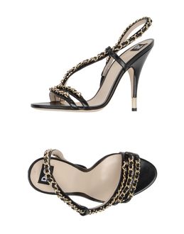 D&G - CALZATURE - Sandali con tacco