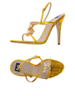 D&G - CALZATURE - Sandali con tacco