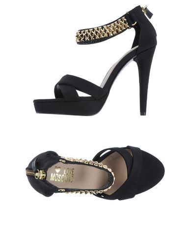 ZOOM LOVE MOSCHINO - Platform sandals