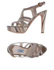 PRADA - Sandali con plateau