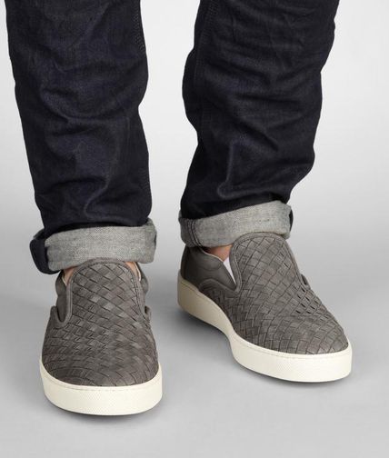 BOTTEGA VENETA - Intrecciato Suede Sneaker