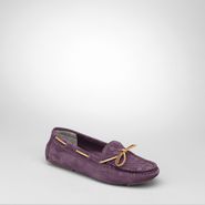 Intrecciato Suede Moccasin - Flats, ballerinas and loafers - BOTTEGA VENETA - PE13 - 490
