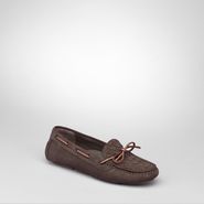 Intrecciato Suede Moccasin - Flats, ballerinas and loafers - BOTTEGA VENETA - PE13 - 490