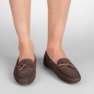 Intrecciato Suede Moccasin - Flats, ballerinas and loafers - BOTTEGA VENETA - PE13 - 490