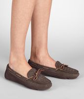 Bottega Veneta® Intrecciato Suede Moccasin Bottega Veneta® Intrecciato Suede Moccasin