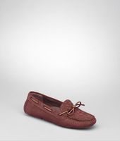 Bottega Veneta® Intrecciato Suede Moccasin Bottega Veneta® Intrecciato Suede Moccasin