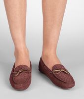 Bottega Veneta® Intrecciato Suede Moccasin Bottega Veneta® Intrecciato Suede Moccasin