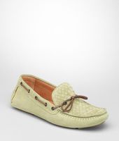 Bottega Veneta® Intrecciato Suede Moccasin Bottega Veneta® Intrecciato Suede Moccasin