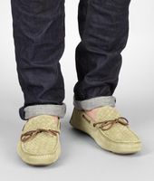 Bottega Veneta® Intrecciato Suede Moccasin Bottega Veneta® Intrecciato Suede Moccasin