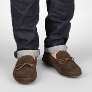Intrecciato Suede Moccasin - Moccasins - BOTTEGA VENETA - PE13 - 540
