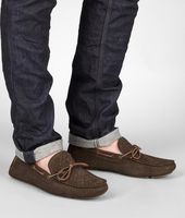 Bottega Veneta® Mokassin aus Wildleder Intrecciato Bottega Veneta® Mokassin aus Wildleder Intrecciato
