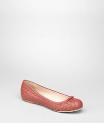 Flats, ballerinas and loafersShoesNappa leatherRed Bottega Veneta®