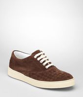 Bottega Veneta® Intrecciato Suede Sneaker Bottega Veneta® Intrecciato Suede Sneaker