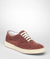 Bottega Veneta® Intrecciato Suede Sneaker Bottega Veneta® Intrecciato Suede Sneaker