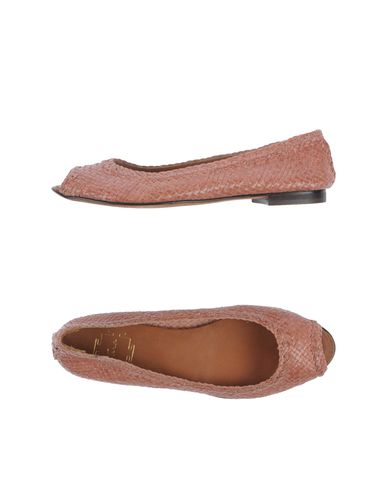 ZOOM TARA - Peep-toe ballet flats