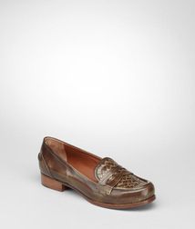 Flats, ballerinas and loafersShoesCalf-skin leatherBrown Bottega Veneta®